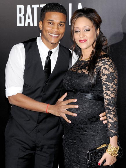 tia mowry baby pics. Tia showing off her aby bump